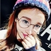 Hàn Quốc ulzzang mềm chị hoang dã retro kính khung Harajuku vòng nam giới và phụ nữ gương phẳng Hàn Quốc phiên bản của thủy triều kính nam Kính