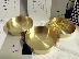 Đồng thau Bắc Âu vàng trang sức lưu trữ kim loại khay đồ trang trí tròn BRASS đơn giản thiết kế cao cấp của Đan Mạch trang trí phòng khách nhà cấp 4 Trang trí nội thất