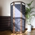 Tùy chỉnh mới Trung Quốc cổ gấp phòng khách vách ngăn di động màn hình gấp gỗ rắn vải Nhật Bản phong cách quốc gia đơn giản - Màn hình / Cửa sổ