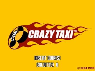 «Сумасшедшее такси -критическое такси» Аркадный подложка Ega Naomi Game Cf Card [рулевое колесо]