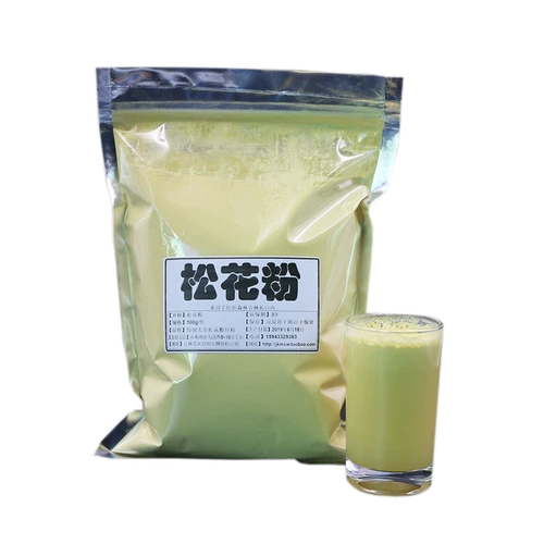 Горная гора Чанбай дикая натуральная сосна пыльца съедобная головка сосновая пыльца не сложенная стена порошок сосновой порошок детский прохладный порошок 500 г