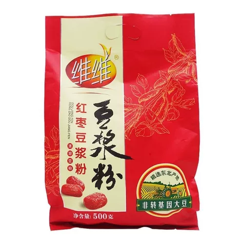 Weiwei Red Hates Sey Milk Powder 330 г мешки из бобового молока порошок питательный завтрак быстро -сосуществуем
