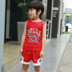 Chàng trai mùa hè thể thao phù hợp với hai mảnh 2-12 tuổi trẻ em quần áo trẻ em lớn trẻ em trẻ em bóng rổ phù hợp với quần áo Phù hợp với trẻ em