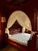 bắt chước Trung Quốc Ming và Qing triều đại phong cách cổ điển giường tán hai tháng một lần lỗ bông trắng thêu chung giường thẩm mỹ lưới sợi vỏ - Bed Skirts & Valances