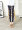Mùa xuân và mùa thu sữa lụa chà nhám in xà cạp phụ nữ mặc đàn hồi mỏng kích thước lớn chân quần mỏng chân quần