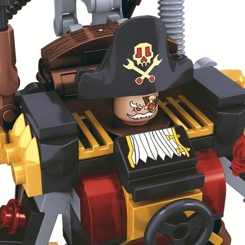 Wei Le Building Детская головоломка институт, ставя здание Bing Toy Toy Seam Times Series Warrior 8040