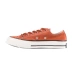 CONVERSE New Converse 1970s Yellow Orange Flip Fur Low Men and Women Giày vải 162374C jordan xám trắng Plimsolls