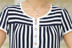 Mẹ nạp mùa hè 30-40-50 tuổi ngắn tay T-shirt phụ nữ trung niên của quần áo nạp phụ nữ trung niên của áo thun voan mẫu áo sơ mi cho người lớn tuổi Quần áo của mẹ