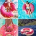 Flamingo Unicorn Donut Dày Inflatable Swim Nhẫn Nam Giới Trưởng Thành và Phụ Nữ Trẻ Em Nách Vòng Tròn Phao Cứu Sinh Cao su nổi