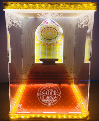 taobao agent Aniplex Seba Saber Saiba Wedding Dress 10th Anniversary Royal Gotto Acrylic Handfront display box