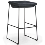 Бар стул железные стойки фиксированный высокий стул простые мобильные телефоны на стойке стола на стойке 75 High Spet Black Home Home