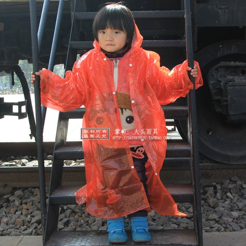 Детский дорожный портативный дождевик для скалозалания для школьников для путешествий, увеличенная толщина