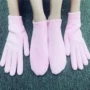 Hàn quốc găng tay mặt nạ tay mặt nạ chân găng tay mặt nạ chân thiết lập để chết da tay làm trắng giữ ẩm chăm sóc tay kem dưỡng da tay nga
