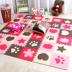 Tatami mat trẻ em phòng dễ thương mềm câu đố mat bò mat khâu bọt thảm phòng ngủ máy chạy bộ Thảm sàn