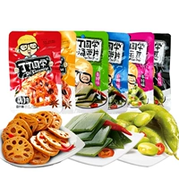丁丁同学 Слиты водорослей модинов ягнят 10 упаковок Hunan Specialty Spicy Warm