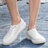 Пляжная обувь, тапочки в стиле Crocs, босоножки для школьников и студентов, слипоны, в корейском стиле