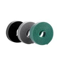 Черно -зеленый серый 1 -метровый 3 установка