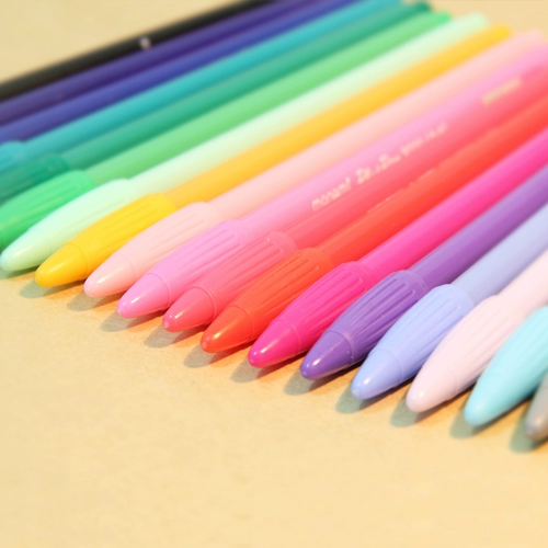 Свежая ручка-роллер, ручка на водной основе, акварель, мелки, Южная Корея