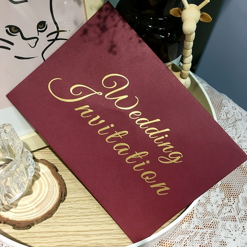 Свадебный горячий конверт прозрачный конверт запечатывание приглашения на свадьбу