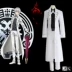 K TRỞ LẠI CỦA KINGS Izona trắng COS quần áo cosplay trang phục nam anime cosply toàn bộ