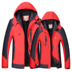 Mùa đông cộng với nhung dày vài mô hình tấn công áo khoác nam windproof không thấm nước ấm mùa đông câu cá leo núi overalls Trang phục Couple