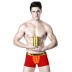 Anh vk sức khỏe quần xác thực sức khỏe nam 4 góc từ tính quần lót tăng cường sức khỏe năng lượng thoáng khí tăng cường nam châm quần boxer Nam giới