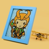 Loki Rocky Rock Forest Marvel Q Версия детская мультипликационная аниме DIY Diamond Stick