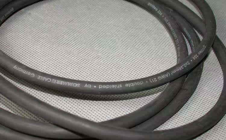 德国sommer 2芯1网平衡信号线 1.2米 2条 已售