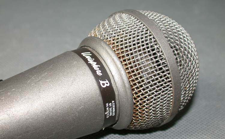 原装美国shure/舒尔 588sd专业演唱级动圈话筒