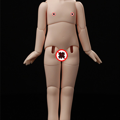 taobao agent Free shipping [KS] Vegetarian female body 1/6 BJD/SD doll body