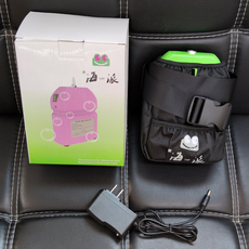 Насос =呆呆长条260打气机= 魔术气球 气球充气泵电动蓄电打气筒机