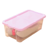 Прозрачные пластиковые туфли, простая обувь, коробка для хранения подходит для мужчин и женщин, универсальный комплект, увеличенная толщина