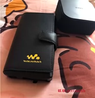 Подходит для Sony NW-WM1A кожаный корпус Sony кирпичная сумочка черный кирпич WM1Z Кожаная защитная оболочка абрикосовый цвет