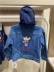 Quầy quần áo trẻ em của PawinPaw đích thực mua hàng trong nước mùa thu 2019 cho bé trai áo khoác denim trùm đầu JK93811M - Áo khoác