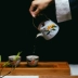 Jingdezhen gốm sứ pastel dầm vẽ tay nồi lò lọc trà ấm trà kiểu Nhật đơn - Trà sứ tách uống trà Trà sứ