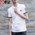 Adidas nam 2018 hè mới ve áo thể thao thoáng khí áo thun ngắn tay POLO CW3931 CX5010 - Áo polo thể thao áo polo dior Áo polo thể thao