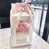 Ручная коробка для библиотека Прозрачная розовая букет цветочная вставка коробка цветочная сумочка детская лодка сумки Qixi Цветочная упаковочная коробка