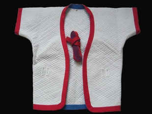 Одежда для борьбы с борьбой по борьбе с борцовой одеждой 褡 Красный синий белый толстый хлопковой борьба одежда