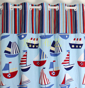 IKEA, Cartoon Marine Cotton Cloth for Boys