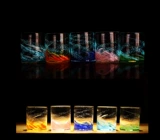 Японская стеклянная чайная чашка