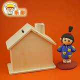 Глина, сверхлегкий пластилин, игрушка, аксессуар «домик», форма, DIY, 3D, копилка для денег