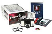 LOMO camera Diana F + với đèn flash Tuyết Cát phiên bản Hàn Quốc mèo trắng phiên bản chính hãng bảo hành 1 năm