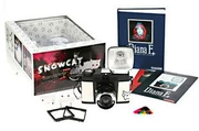 LOMO camera Diana F + với đèn flash Tuyết Cát phiên bản Hàn Quốc mèo trắng phiên bản chính hãng bảo hành 1 năm