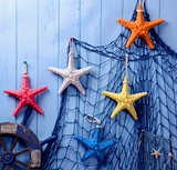 Морская реалистичная смола, украшение для ногтей, подвеска, аквариум, реквизит, морская звезда