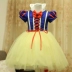 Halloween Girl Snow White Váy Tutu Tay áo ngắn Trẻ em Quần áo Váy Disney Trang phục Hoa Girl Girl Wedding Dress