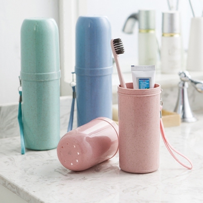 【天天特价】小麦秸秆涮牙缸刷牙杯子刷牙塑料漱口杯子旅行洗漱杯