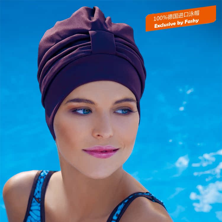 шапочка для плавания Германия импортирует fashy3473 чистый цвет шапочка для...