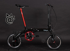 складной велосипед @bike 风行412 14寸折叠车1401车架轻便铝合金代驾自行车单车童车 Fnhon