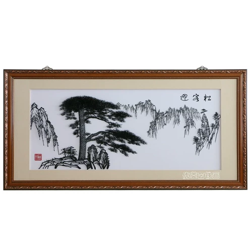 Железная живопись Wuhu yingke Slit Craftsman Heritage Anhui Производители Специальные продукты Прямой зал.