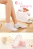 Vớ vớ nữ mùa hè phần mỏng lưới cotton thoáng khí trắng siêu mỏng vớ nữ thấp để giúp tàu vớ nông miệng khử mùi tất cao cổ cho bé gái Bít tất nữ